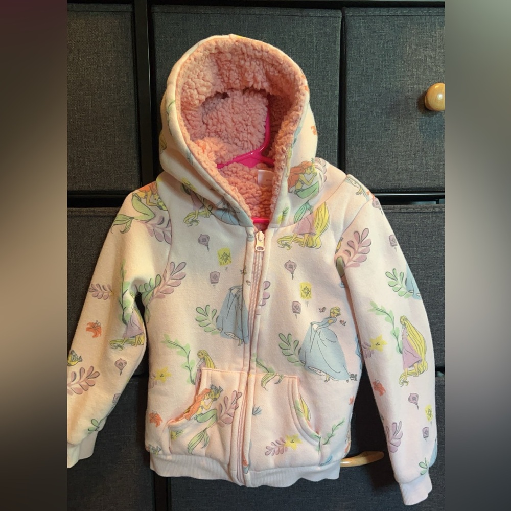 Disney Sherpa-lined jacket